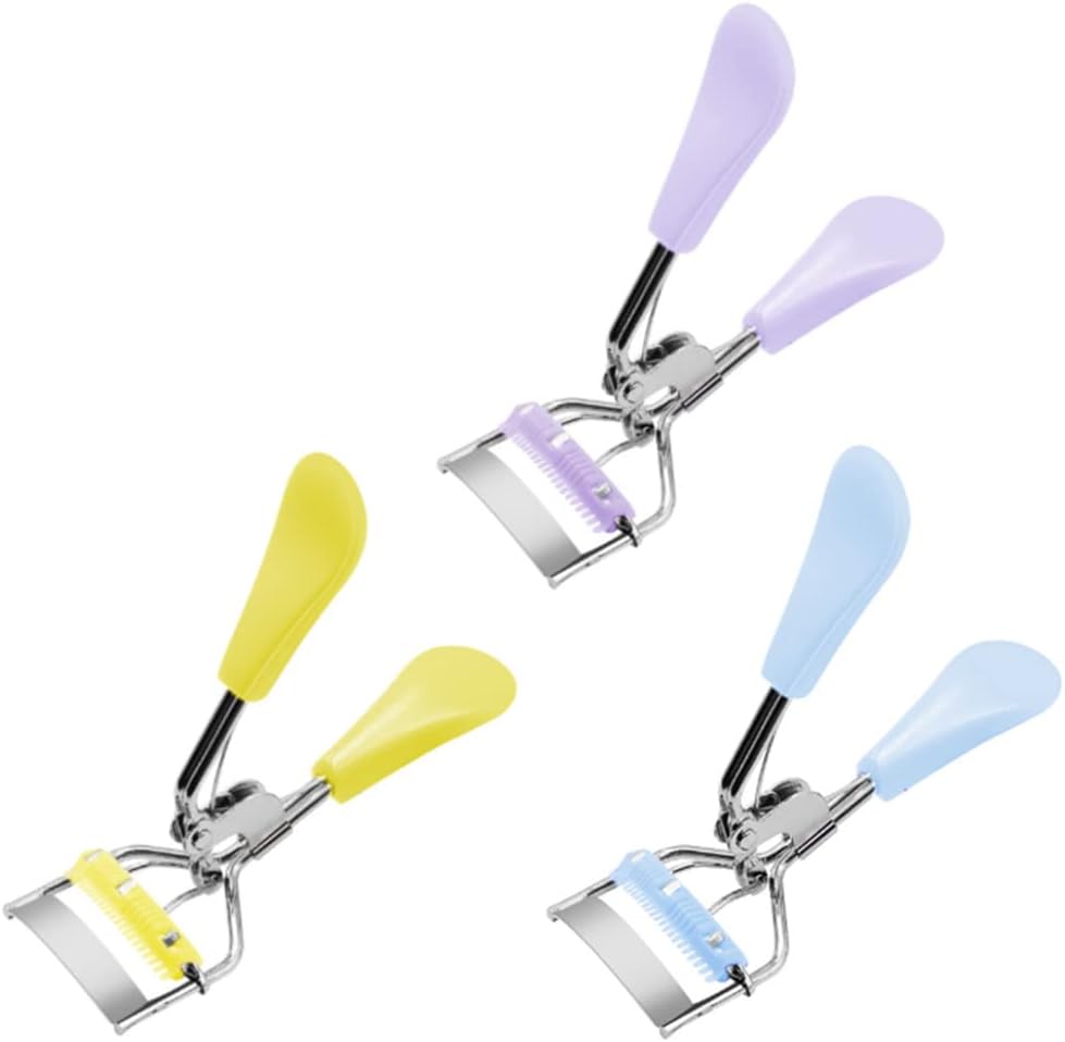 Eyelash Curler Eyelash Curler Tweezers Curved Handle Does Not Hurt Eyelashes Long-lasting Curling Eye Makeup Cosmetic Tools
