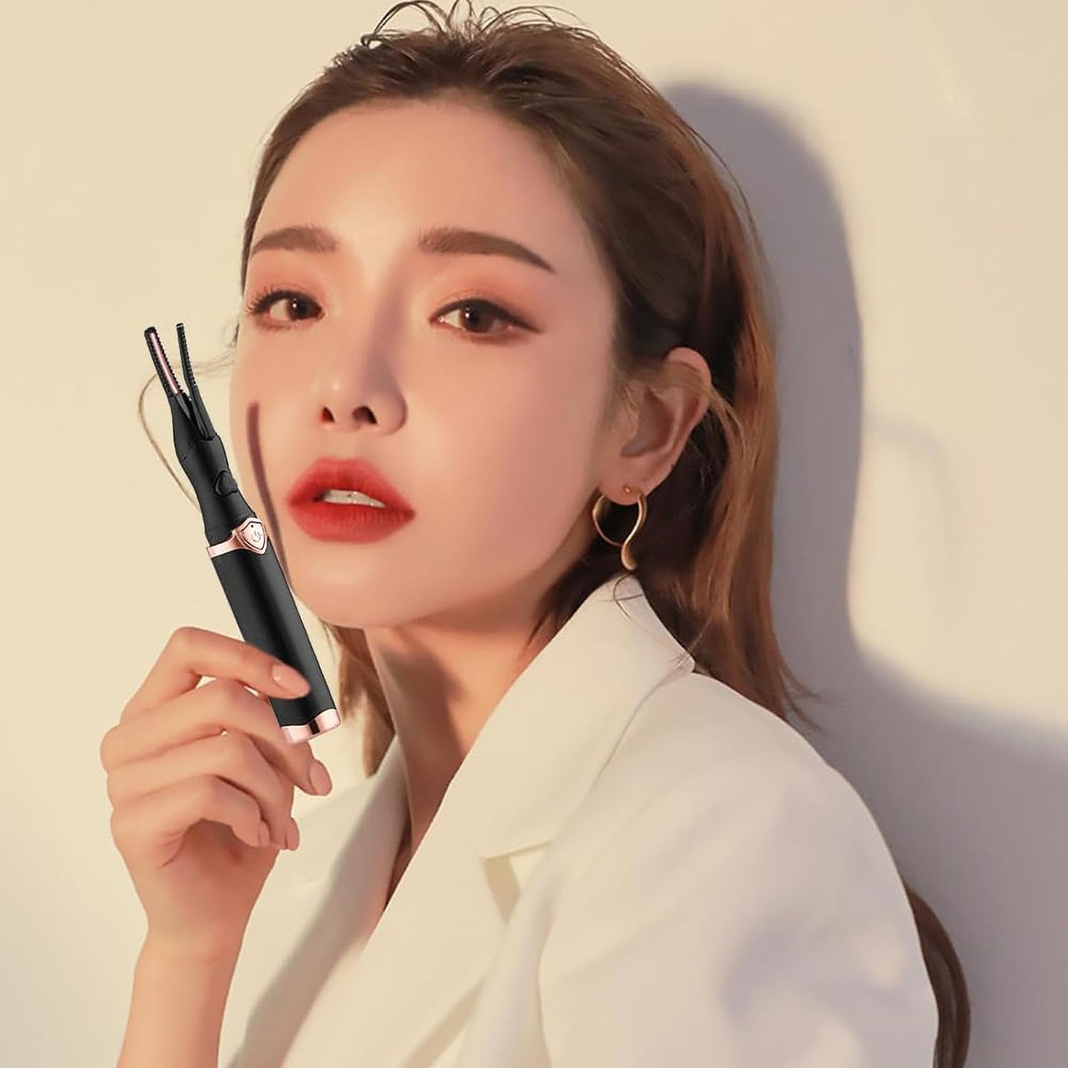 Eyelash Curler Temperature Control Styling Make Up